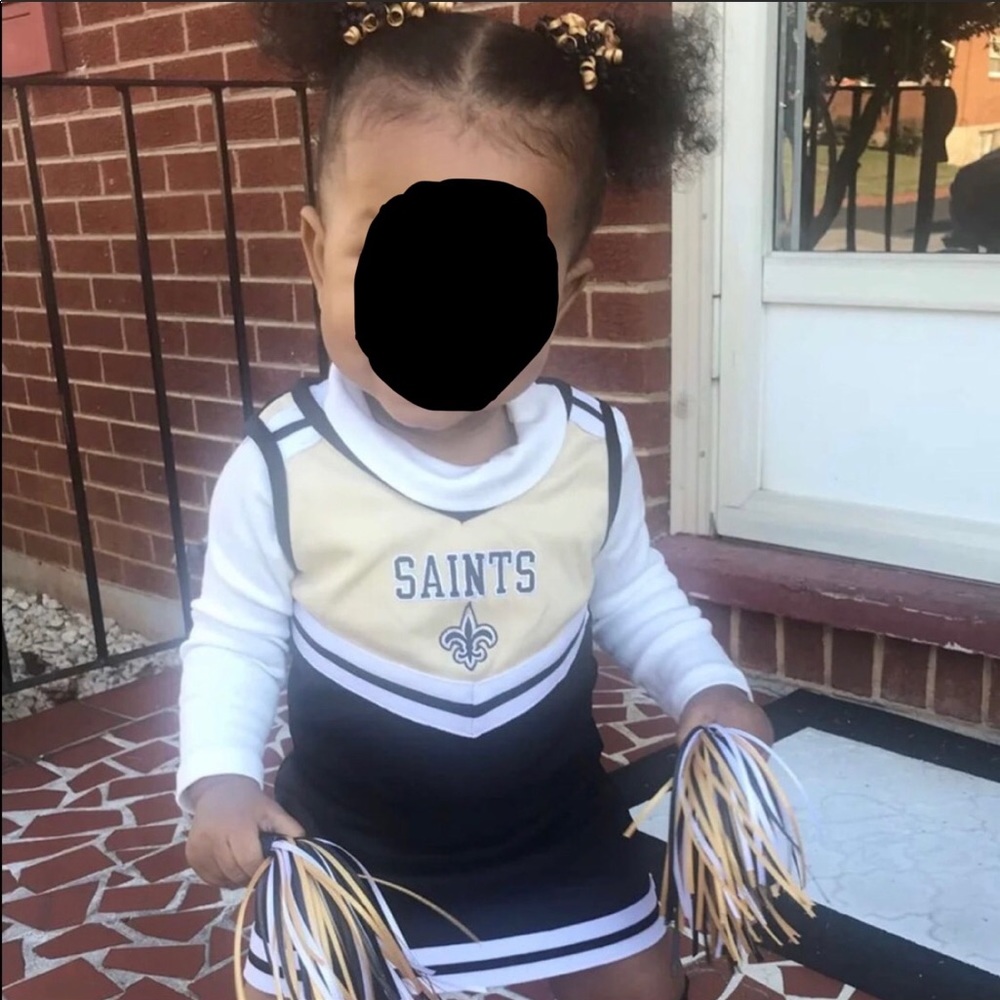 New Orleans Saints Cheer Outfit